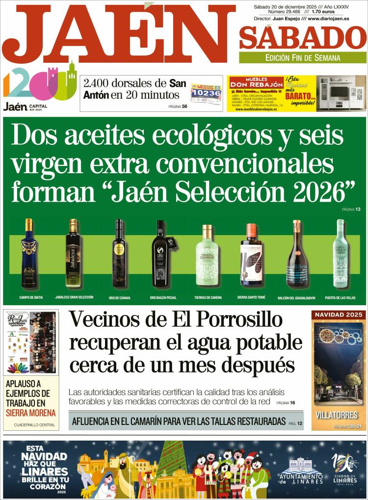 Portada de Diario Jaén (Espa&ntilde;a)