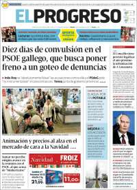 Portada de El Progreso (Espa&ntilde;a)