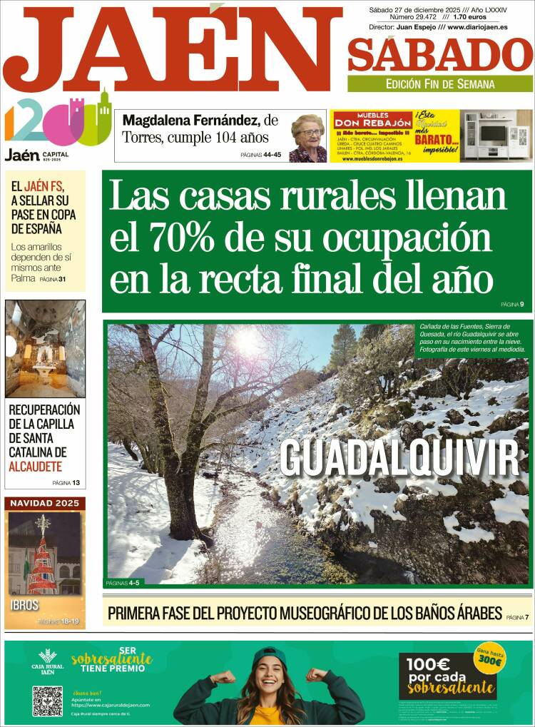 Portada de Diario Jaén (Espa&ntilde;a)