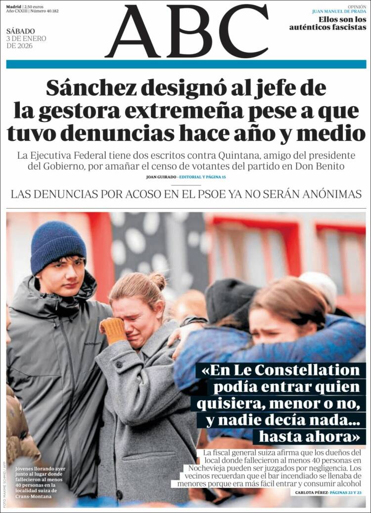 Portada de ABC (Espa&ntilde;a)