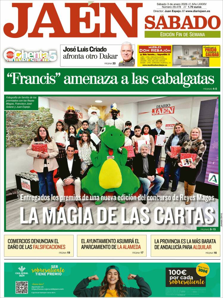 Portada de Diario Jaén (Espa&ntilde;a)