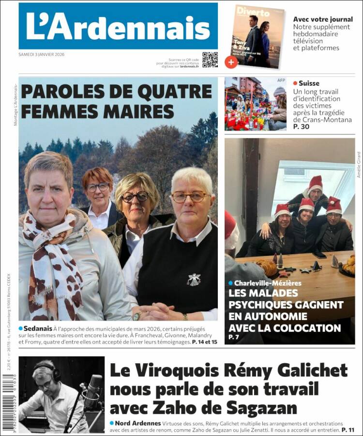 Portada de L'Ardenais (Francia)