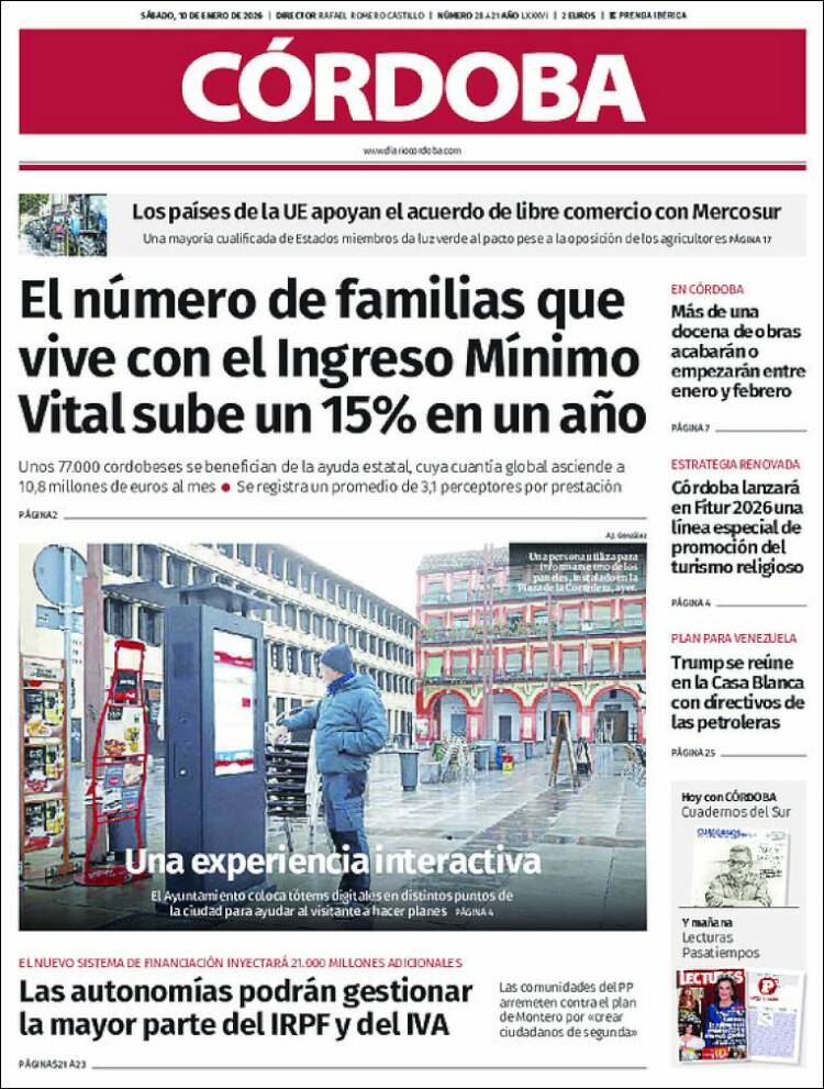 Portada de Diario de Córdoba (Espa&ntilde;a)