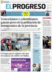 Portada de El Progreso (Espa&ntilde;a)