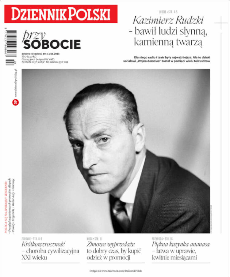 Portada de Dziennik (Polonia)