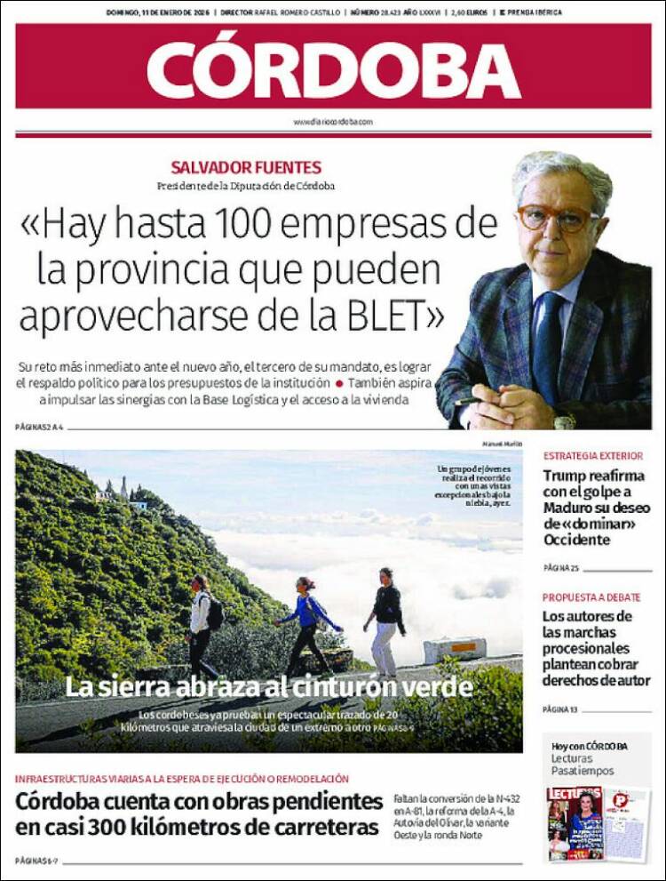 Portada de Diario de Córdoba (Espa&ntilde;a)