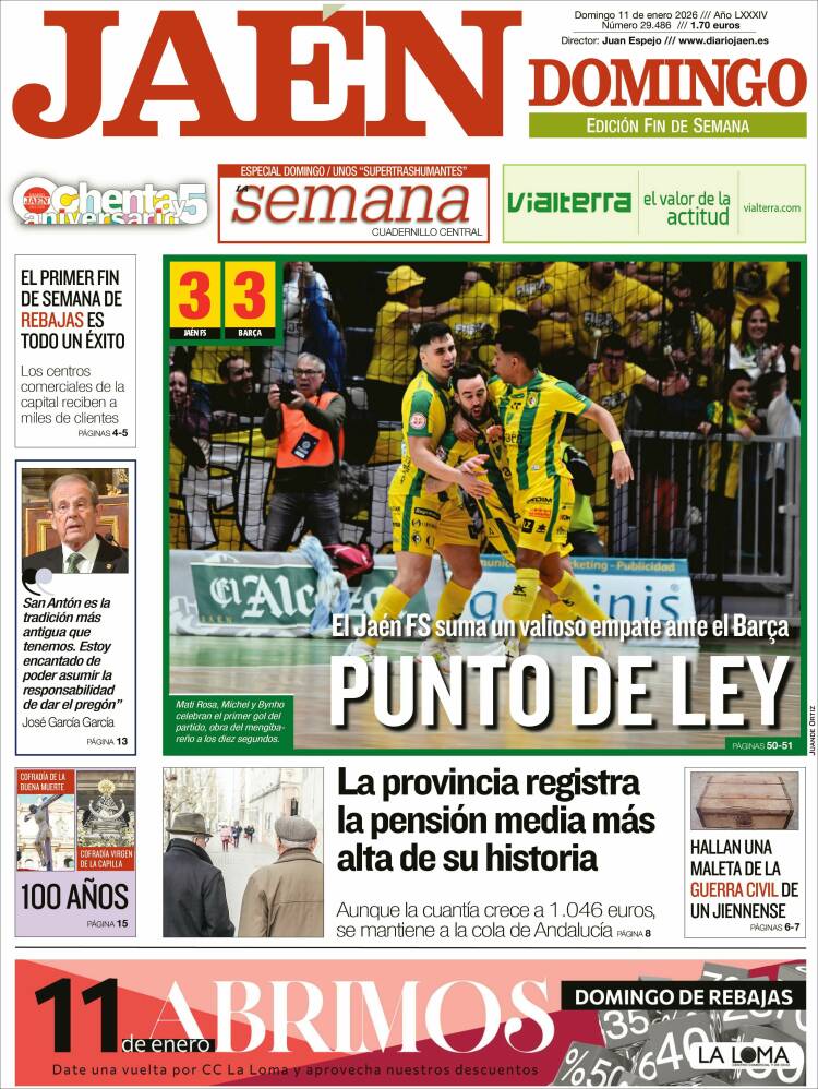 Portada de Diario Jaén (Espa&ntilde;a)