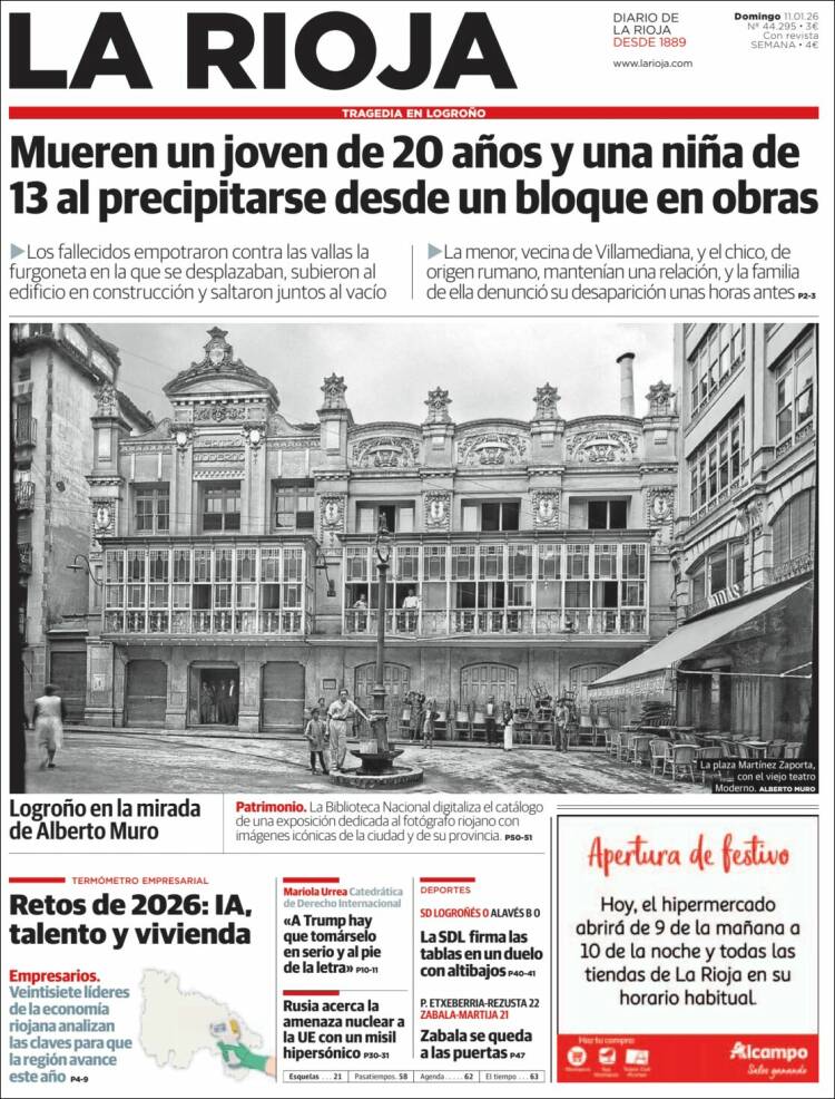 Portada de La Rioja (Espa&ntilde;a)
