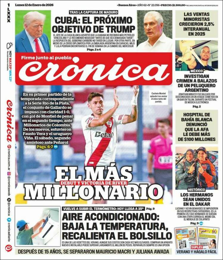 Portada de La Voz del Chaco (Argentina)