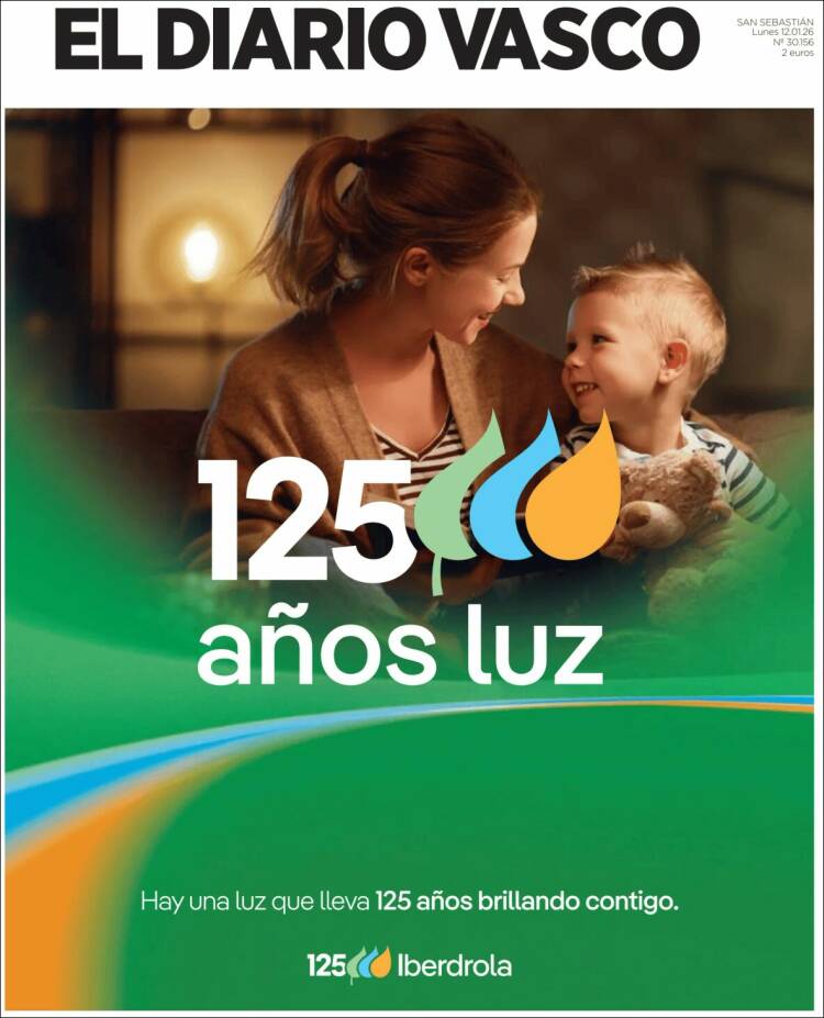 Portada de Diario Vasco (Espa&ntilde;a)