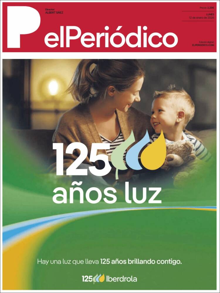 Portada de El Periódico (Espa&ntilde;a)