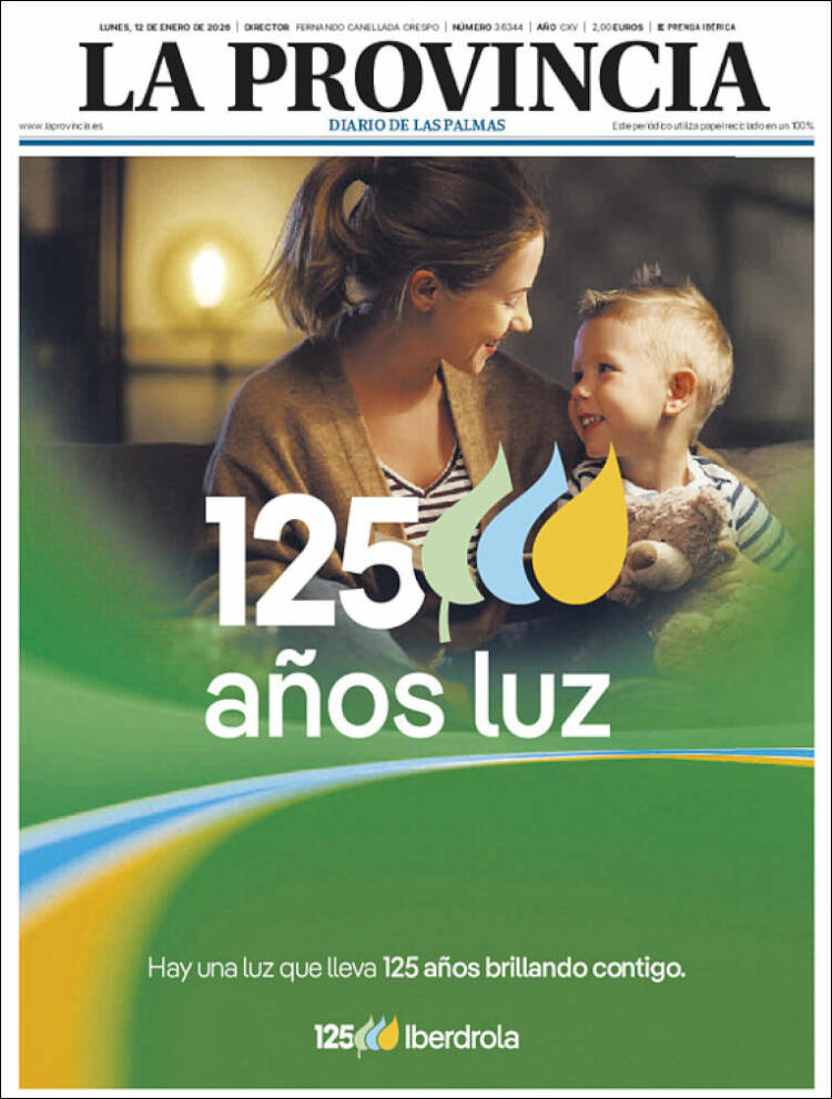 Portada de La Provincia (Espa&ntilde;a)