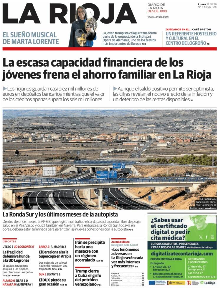 Portada de La Rioja (Espa&ntilde;a)