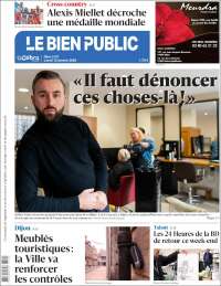 Portada de Le Bien Public (Francia)