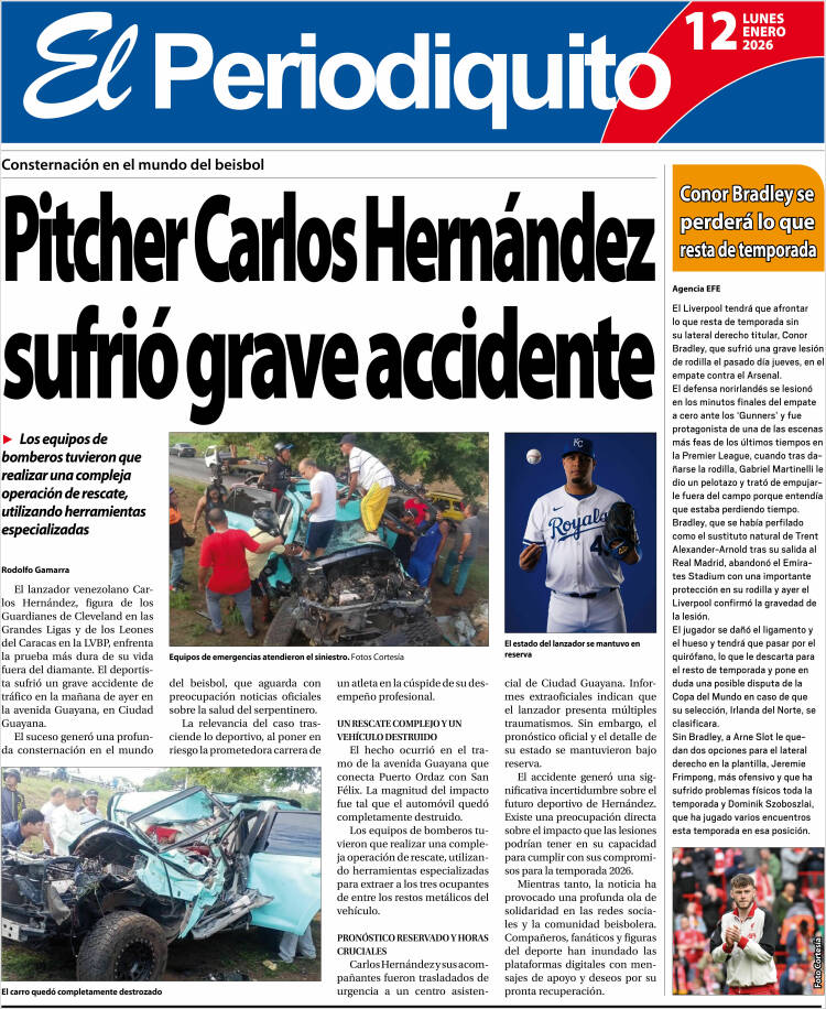 Portada de Periodiquito de Aragua (Venezuela)