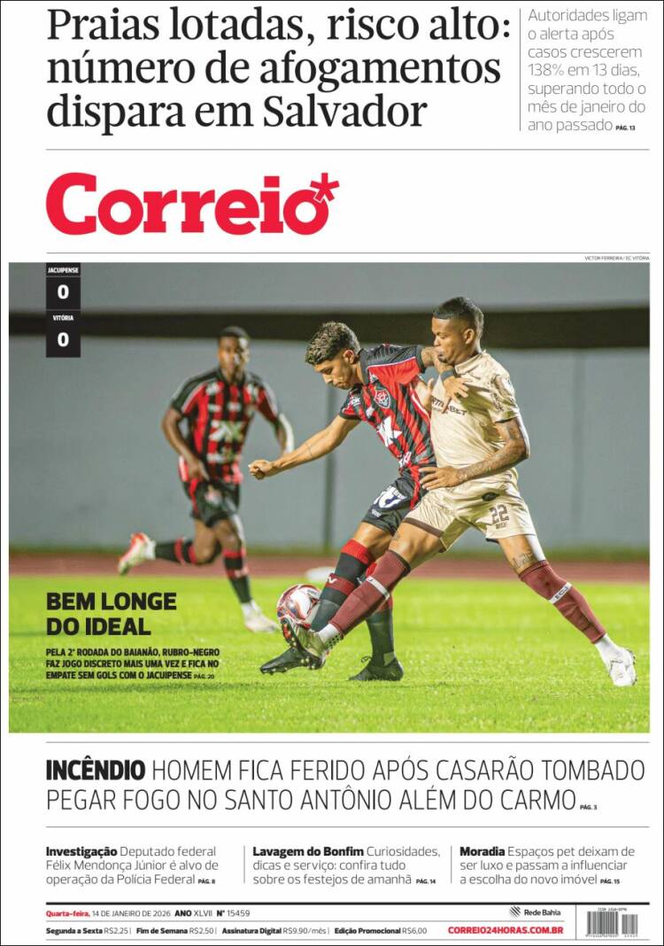 Portada de Correio* (Brasil)