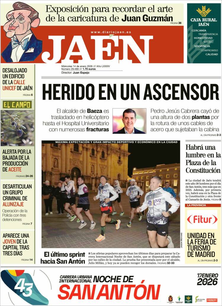 Portada de Diario Jaén (Espa&ntilde;a)