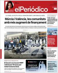Portada de El Periódico de Catalunya (Espa&ntilde;a)
