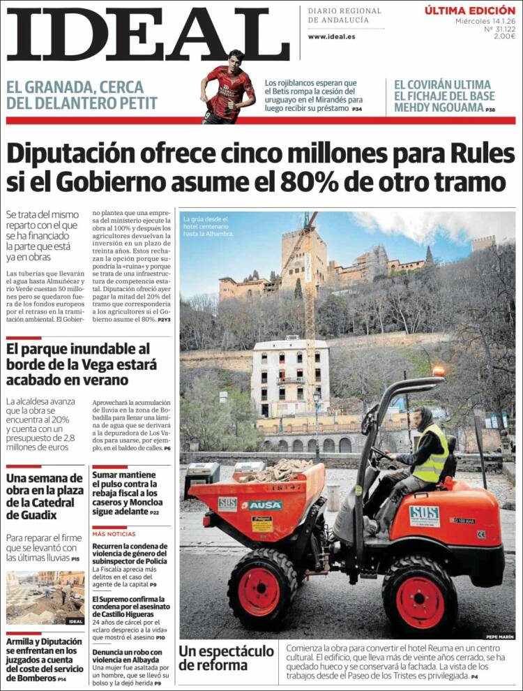 Portada de Ideal (Espa&ntilde;a)
