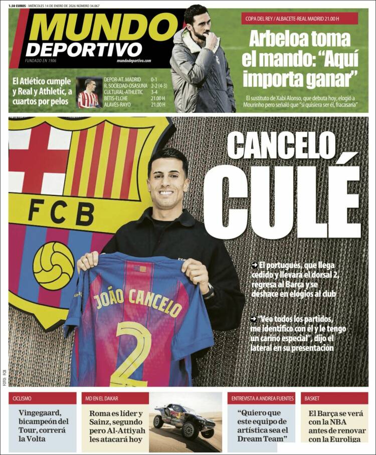 Portada de Mundo Atlético (Espagne)