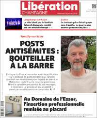 Portada de Libération Champagne (Francia)