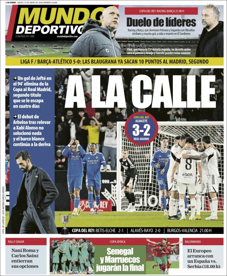 Portada de Mundo Atlético (Espa&ntilde;a)