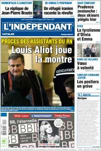 Portada de Le Indépendant (Francia)