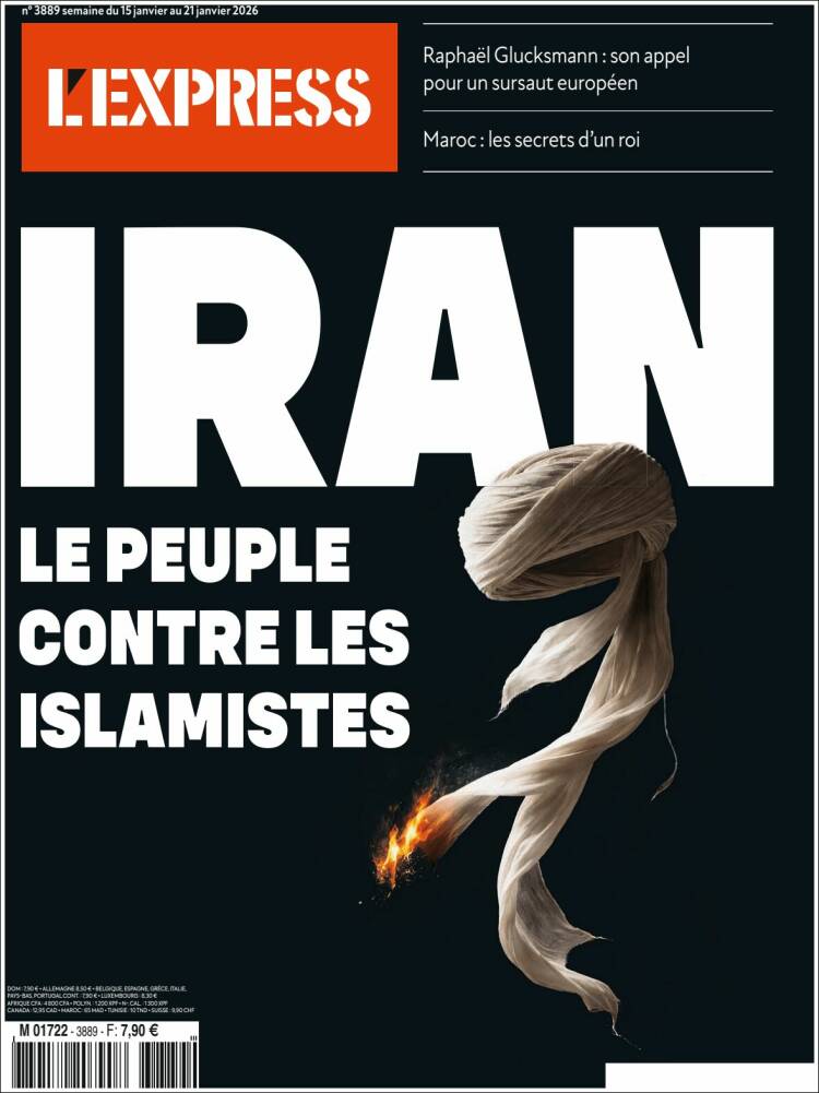 Portada de L'Express (Francia)