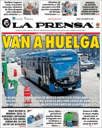 Portada de La Prensa (M&eacute;xico)