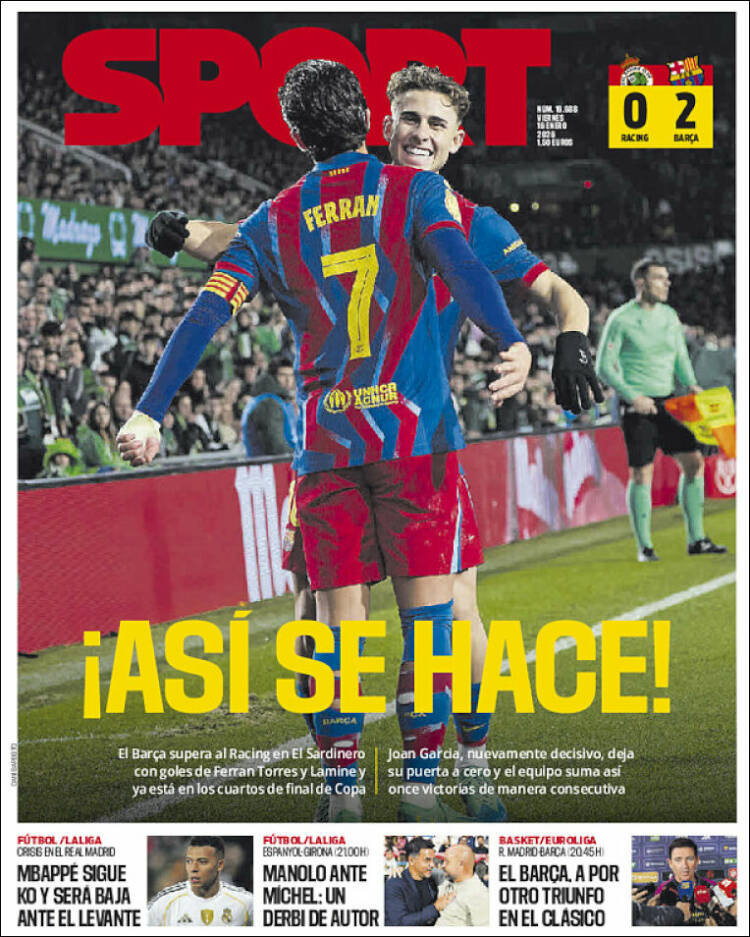 Portada de Sport (Espa&ntilde;a)