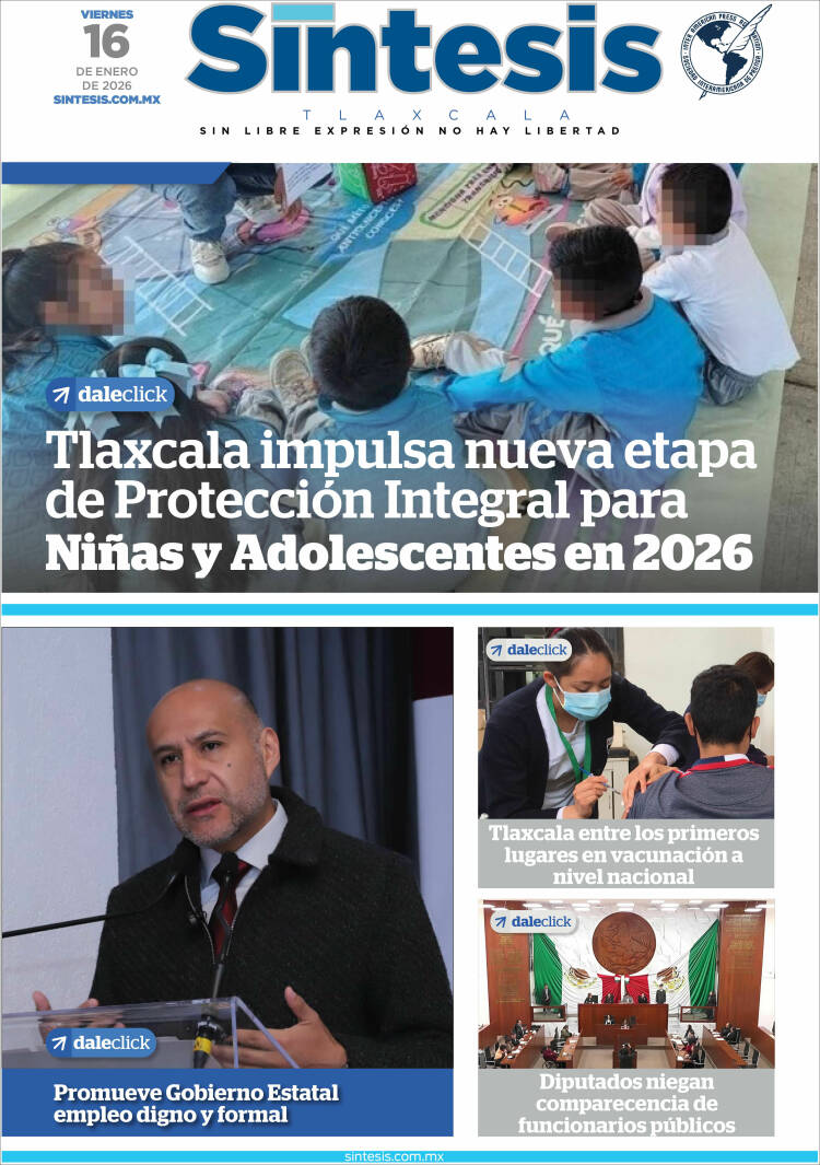 Portada de Síntesis de Tlaxcala (M&eacute;xico)