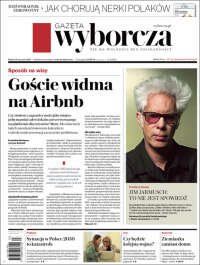 Portada de Gazeta Wyborcza (Pologne)