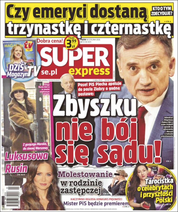 Portada de Super Express (Polonia)