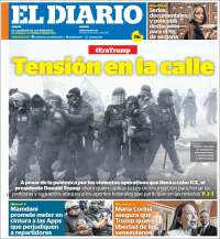 Portada de El Diario NY (USA)
