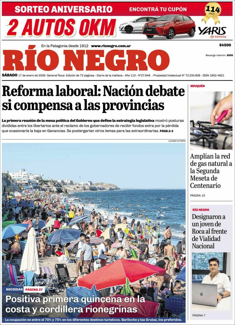 Portada de Rio Negro (Argentine)