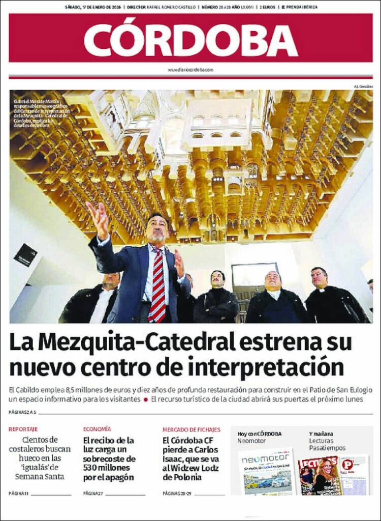 Portada de Diario de Córdoba (Espa&ntilde;a)