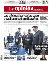 Portada de La Opinión de Murcia (Espa&ntilde;a)