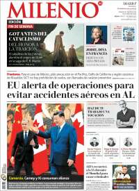 Portada de Milenio (Mexico)