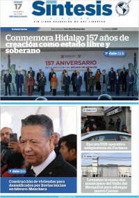 Portada de Sistesis - Hidalgo (M&eacute;xico)