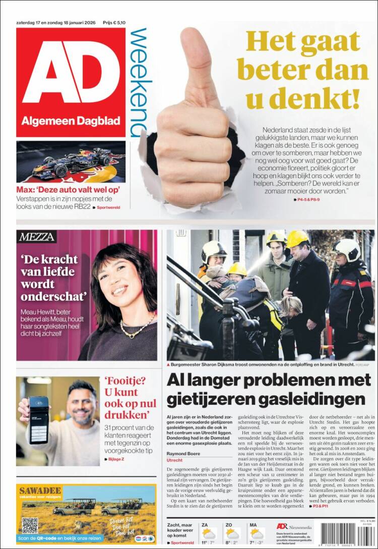 Portada de AD (Pa&iacute;ses Bajos)