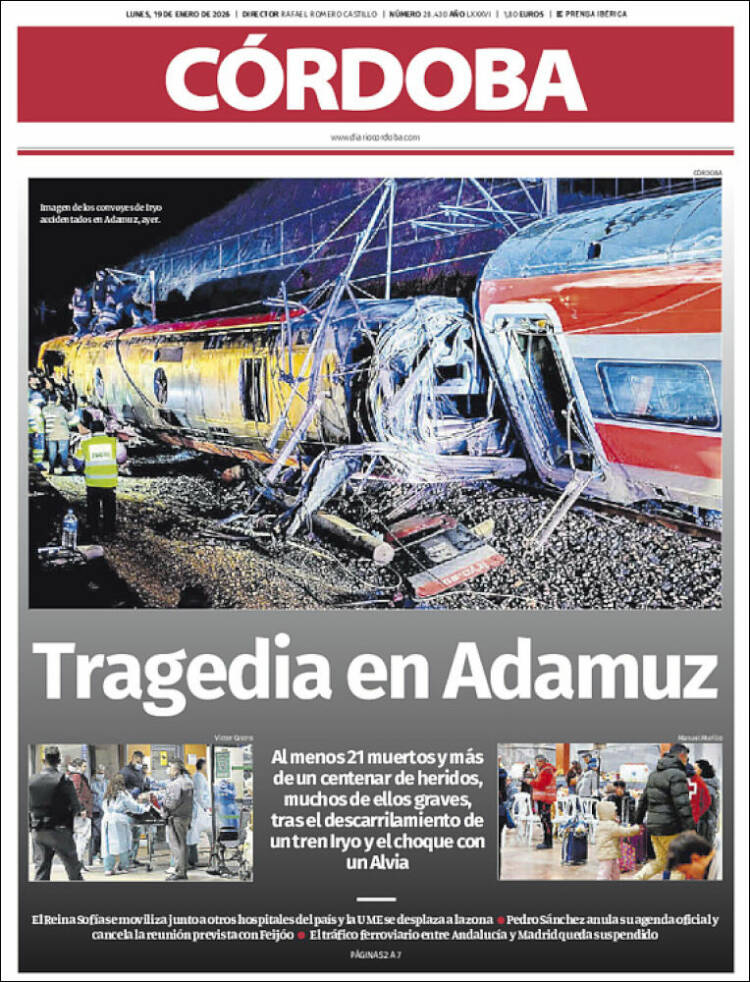 Portada de Diario de Córdoba (Espa&ntilde;a)