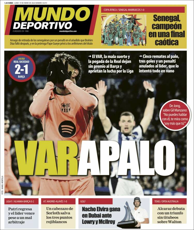 Portada de Mundo Atlético (Espa&ntilde;a)