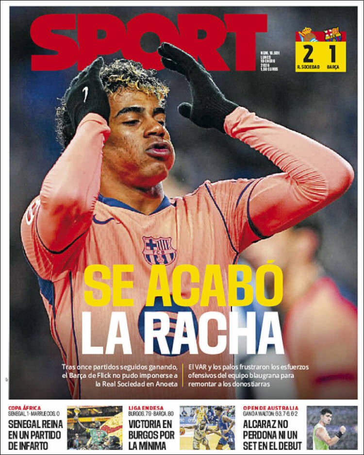 Portada de Sport (Espagne)