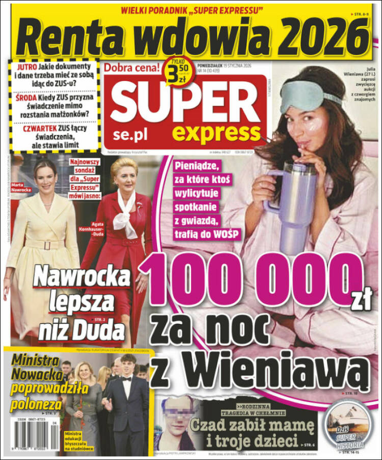 Portada de Super Express (Polonia)