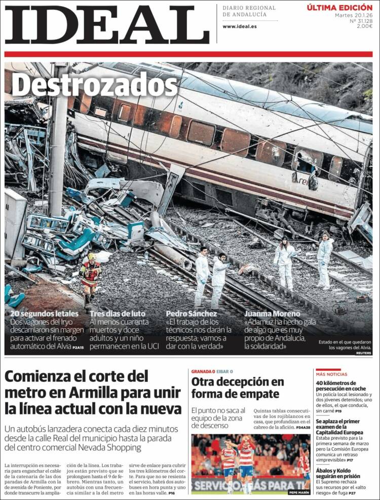 Portada de Ideal (Espa&ntilde;a)