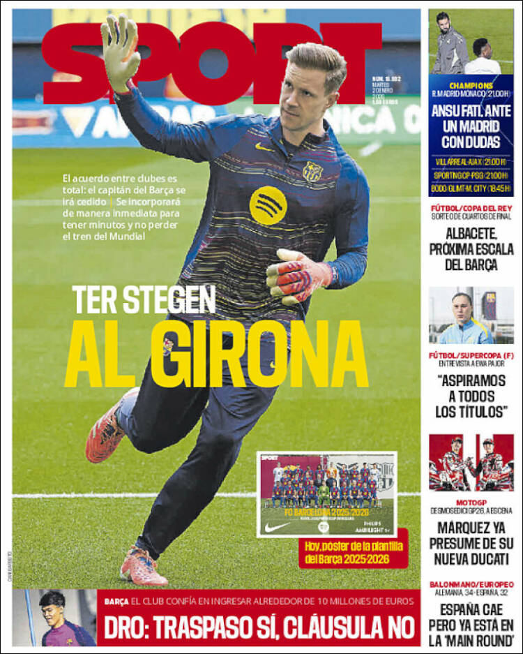 Portada de Sport (Espa&ntilde;a)