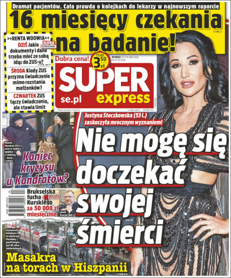 Portada de Super Express (Polonia)