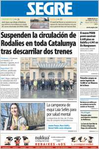 Portada de Segre  (Espa&ntilde;a)