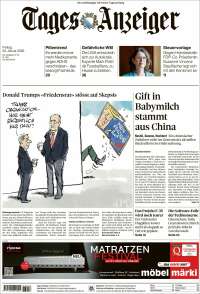Portada de Tages-Anzeiger (Switzerland)
