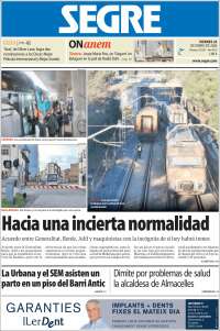 Portada de Segre  (Espa&ntilde;a)